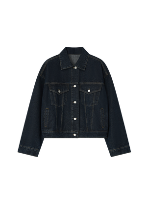 DARK DENIM JACKET