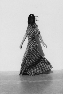 CHECKED LUCIA MAXI SKIRT